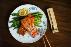 Meater Plus 50 Meter Reichweite Bluetooth Und WLAN Grillthermometer -GrillWerk Verkäufe 18381 Meater Bluetooth Thermo Lachs