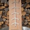 Flammlachsbrett Buche 190mm Klemm-Variante Mit 11mm Nut -GrillWerk Verkäufe 190mm Buche Klemm