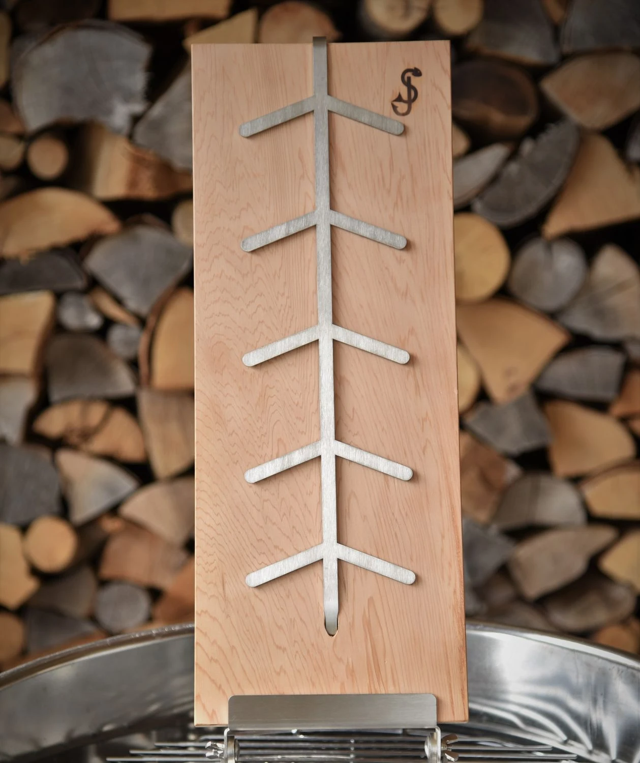 Flammlachsbrett Buche 190mm Klemm-Variante Mit 11mm Nut 3 Flammlachsbrett Buche 190mm Klemm-Variante Mit 11mm Nut