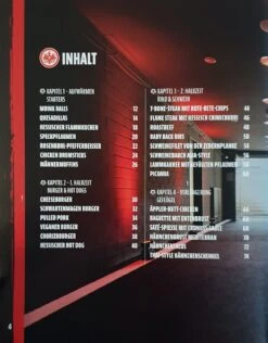 Eintracht Grillbuch - Rhöner Heimat Griller -GrillWerk Verkäufe 20549 Eintracht Grillbuch Inhalt 1