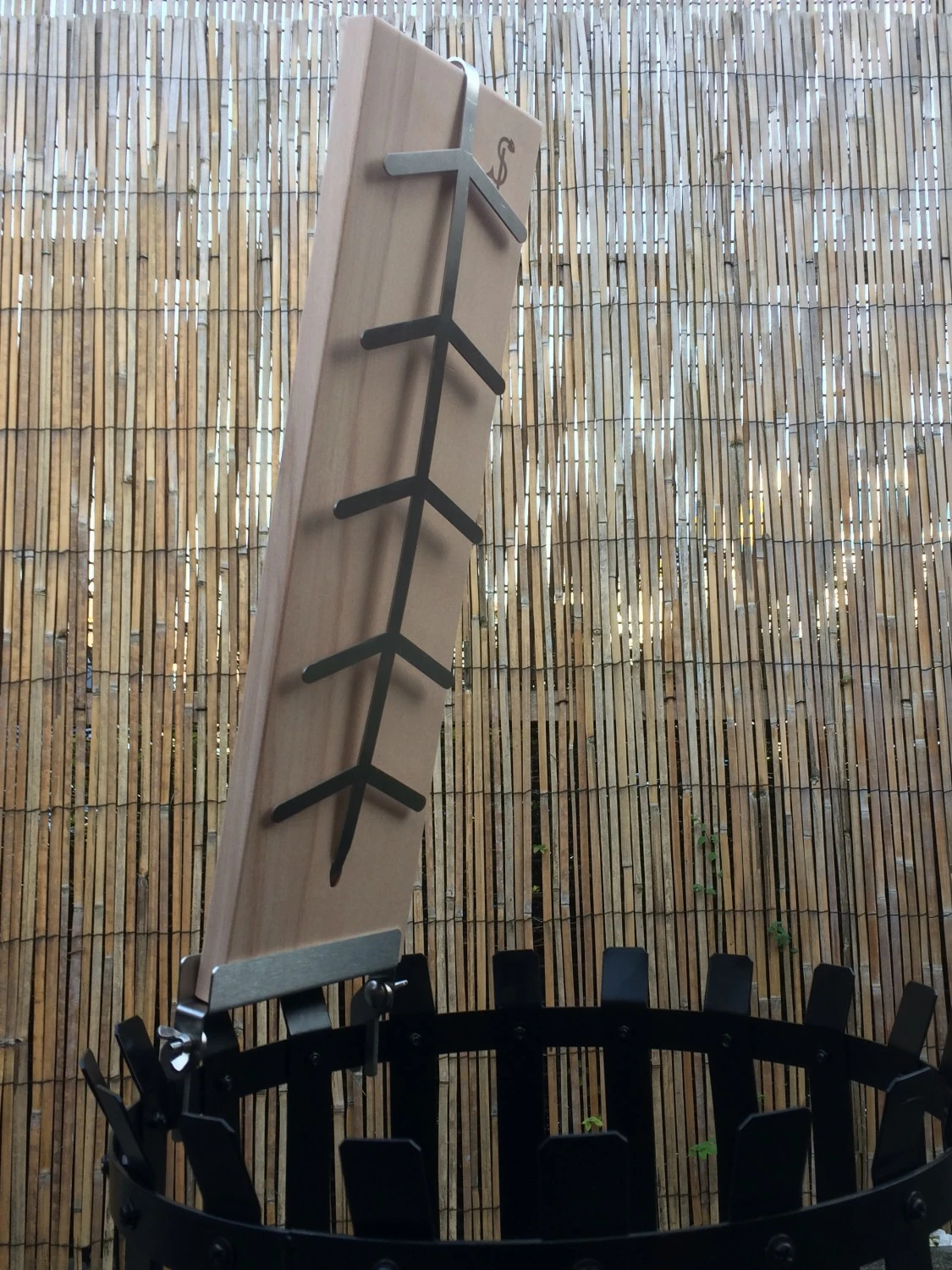 Flammlachsbrett Buche 140mm Klemm-Variante Mit 11mm Nut 3 Flammlachsbrett Buche 140mm Klemm-Variante Mit 11mm Nut