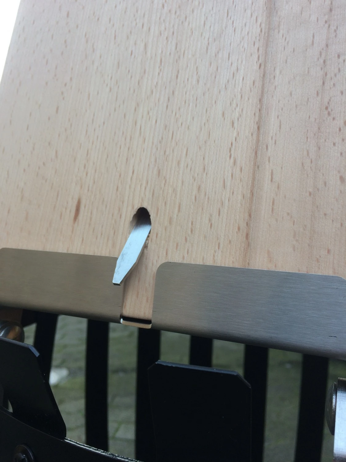 Flammlachsbrett Buche 140mm Klemm-Variante Mit 11mm Nut 9 Flammlachsbrett Buche 140mm Klemm-Variante Mit 11mm Nut – Bild 7