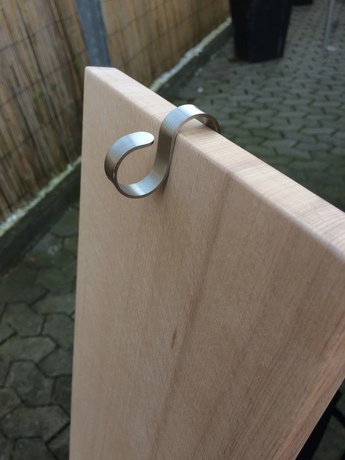 Flammlachsbrett Buche 140mm Klemm-Variante Mit 11mm Nut 6 Flammlachsbrett Buche 140mm Klemm-Variante Mit 11mm Nut – Bild 4