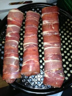 Outdoorchef Pizzablech / Backblech Ø 40cm, Emailliert -GrillWerk Verkäufe 68 Grillfrst Grillseminar Schweinelende