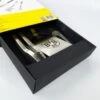 Grillfürst Premium Grillbesteck Set Mit Grillzange, -Wender Und -Gabel - Borussia Dortmund Edition In Geschenkverpackung -GrillWerk Verkäufe BVB Premium Grillbesteck Set Geschenkschachtel