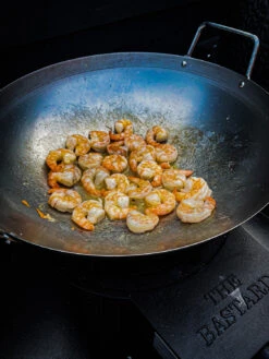 The Bastard Carbonstahl Wok Ø 40 Cm -GrillWerk Verkäufe Bastard Carbon Wok Buddy