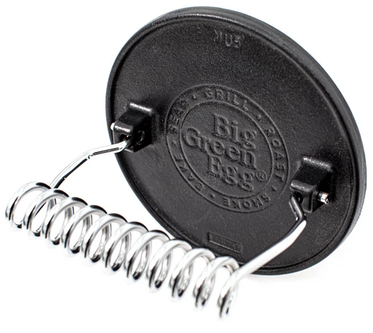Big Green Egg Grillpresse Gusseisen 3 Big Green Egg Grillpresse Gusseisen