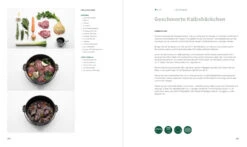Big Green Egg Modus Operandi - Das Big Green Egg Kochbuch -GrillWerk Verkäufe Big Green Egg Modus Operandi Rezept Kalbsbacken