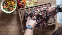 Big Green Egg Pulled Pork Gabeln