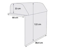 Broil King Abdeckhaube 400er Built-In Gasgrills