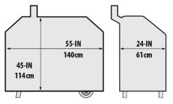 Broil King Abdeckhaube Für Pellet Smoker Regal 500 -GrillWerk Verkäufe Broil King Abdeckhaube Pelletsmoker Regal 500 Abmessungen