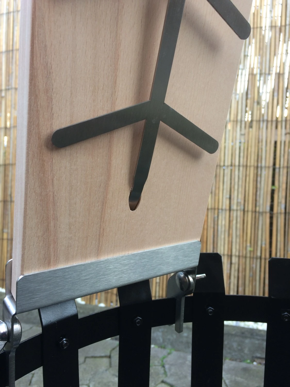 Flammlachsbrett Buche 190mm Klemm-Variante Mit 11mm Nut 5 Flammlachsbrett Buche 190mm Klemm-Variante Mit 11mm Nut – Bild 3