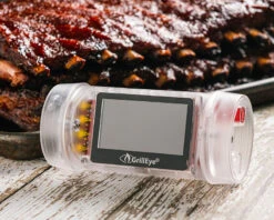 GrillEye MAX - Smart WiFi Grillthermometer Mit Cloud Funktion - Intant-Thermometer +/-0,1°C Präzise ( Grill Eye ) - Inkl. 2 IRIS Probe Temperaturfühler -GrillWerk Verkäufe GrillEye Instant Grillthermometer BLuetooth Cloud 2