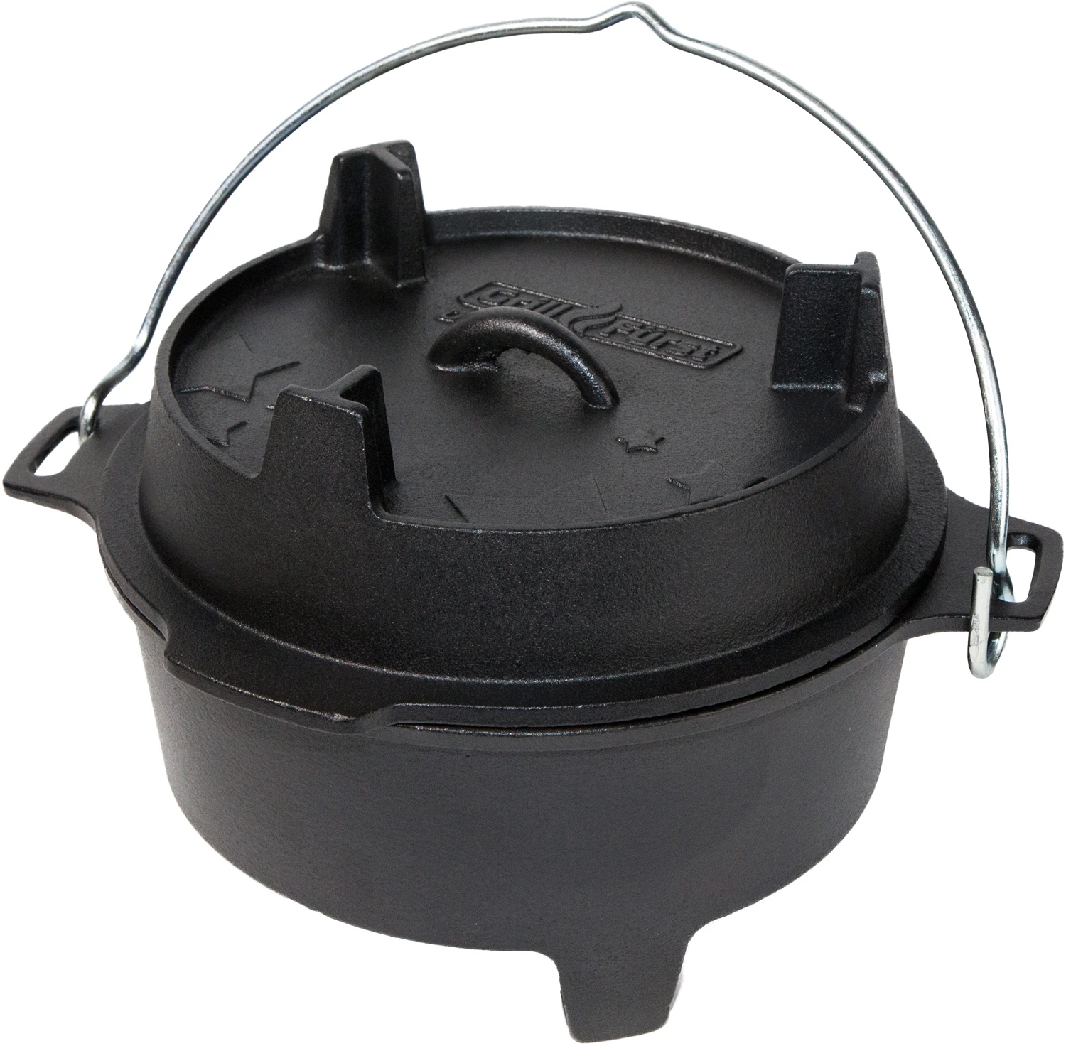 Grillfürst XXL Dutch Oven Set: Starterpaket Gusseisen - X-DEAL Mit Dutch Oven DO9+DO4, Kastenform BK4, Gusseisenpfanne Ø 30 Cm - Inkl. Großem Zubehörpaket 5 Grillfürst XXL Dutch Oven Set: Starterpaket Gusseisen - X-DEAL Mit Dutch Oven DO9+DO4, Kastenform BK4, Gusseisenpfanne Ø 30 Cm - Inkl. Großem Zubehörpaket – Bild 3