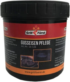 Grillfürst Dutch Oven Set BBQ Kastenform BK4 Aus Gusseisen - X-DEAL Inkl. Tragetasche / Aufbewahrungstasche, Gusseisen Pflege Und Deckelheber -GrillWerk Verkäufe Grillfuerst Dutch Oven Gusseisen Pflegepaste 1