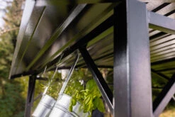 Grillfürst Premium Grillpavillon Aus Stahl Mit Wetterfestem Metalldach Und Ablageflächen -GrillWerk Verkäufe Grillfuerst Grillpavillon Stahl Streben Detail