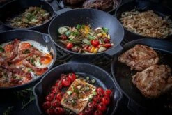 Grillfürst Gusseisen Wok Mit 2 Griffen Ø 30 Cm -GrillWerk Verkäufe Grillfuerst Gusseise Pfannen