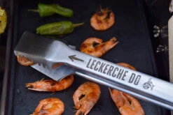 Grillfürst Premium Edelstahl Grillzange Mit Spatelkopf - FC Köln Edition -GrillWerk Verkäufe Grillfuerst Koeln Grillzange Premium Leckerche Do