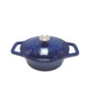 Grillfürst Dutch Oven Sternentöpfchen / Gusseisen Bräter - Emailliert - S - Blau -GrillWerk Verkäufe Grillfuerst Sternentoepfchen blau Braeter S 20 273