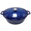 Grillfürst Dutch Oven Sternentöpfchen / Gusseisen Bräter - Emailliert - XL - Blau -GrillWerk Verkäufe Grillfuerst Sternentoepfchen blau Braeter XL 20 093