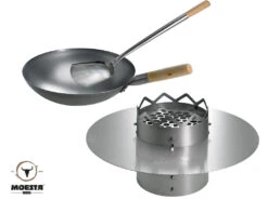 Moesta WOK'N BBQ Komplettpaket - Für Kugelgrill (60cm)