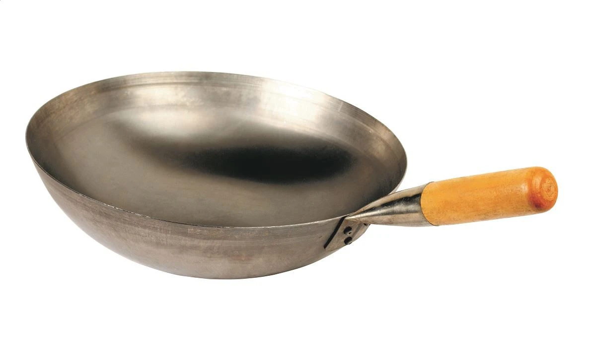 Monolith Wok Weisstahl Mit Rundem Boden Ø 35 Cm 3 Monolith Wok Weisstahl Mit Rundem Boden Ø 35 Cm