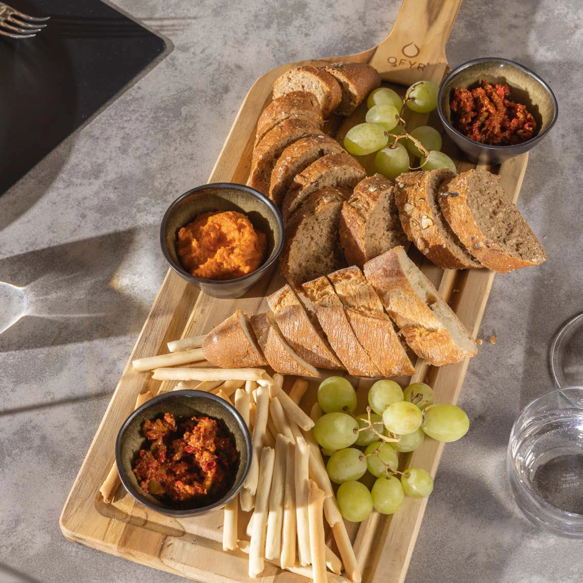 OFYR Servierbretter Teakholz / 3er Set 3 OFYR Servierbretter Teakholz / 3er Set