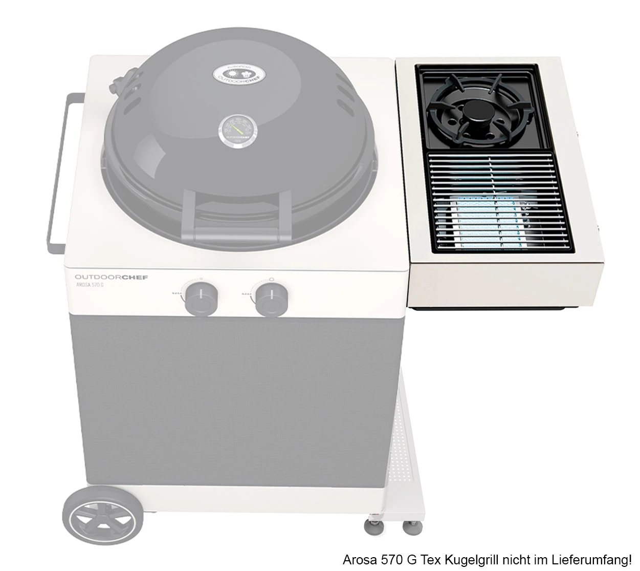 Outdoorchef Blazing-/Cooking Zone Kit Plus Für Arosa Tex (weiß) - Inkl. Tool Kit Zur Montage 3 Outdoorchef Blazing-/Cooking Zone Kit Plus Für Arosa Tex (weiß) - Inkl. Tool Kit Zur Montage
