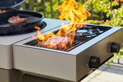 Outdoorchef Blazing Zone + Cooking Zone Kit Plus Für Arosa Evo Grey Steel -GrillWerk Verkäufe Outdoorchef Blazing Cooking Zone Arosa Nah