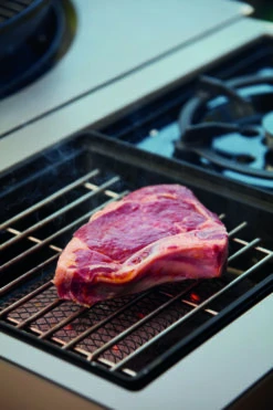 Outdoorchef Blazing Zone + Cooking Zone Kit Plus Für Arosa Evo Grey Steel -GrillWerk Verkäufe Outdoorchef Blazing Zone Infrarotbrenner