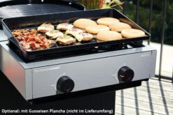 Outdoorchef Blazing Zone + Cooking Zone Kit Plus Für Arosa Evo Grey Steel -GrillWerk Verkäufe Outdoorchef Blazing Zone Plancha