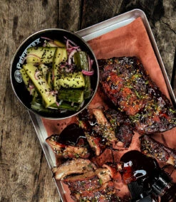 Petromax Emaille Schalen / 600 Ml / Schwarz, 2 Stück -GrillWerk Verkäufe Petromax Emaille Schale schwarz Lifestyle01