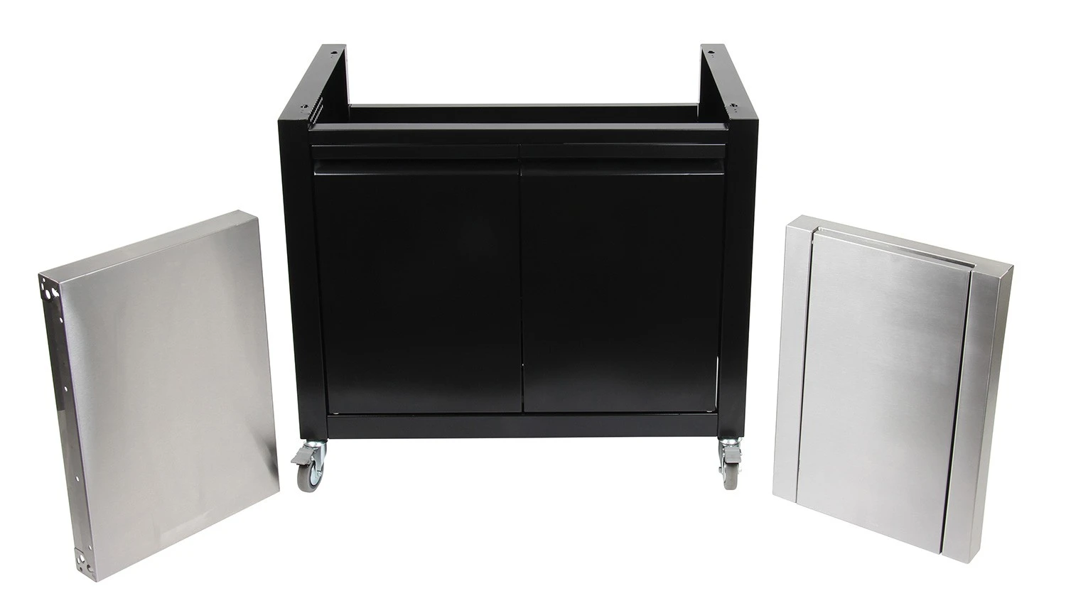 Grandhall Unterschrank Maxim - Schwarz Für 4B Mit Seitenkocher 3 Grandhall Unterschrank Maxim - Schwarz Für 4B Mit Seitenkocher