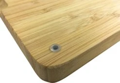 Grillfürst Schneidebrett Set, 2 Kleine Schneidebretter 39 X 26cm, 1 Großes Schneidebrett 50 X 30cm -GrillWerk Verkäufe grillfuerst schneidebrett gross fuesse