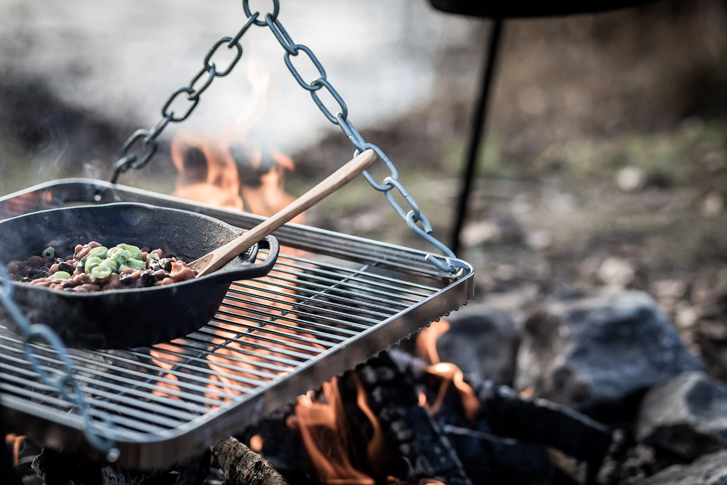 Petromax Feuerpfanne Gusseisen Fp20h-t Mit Zwei Henkeln 4 Petromax Feuerpfanne Gusseisen Fp20h-t Mit Zwei Henkeln – Bild 2