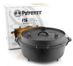 Petromax Ft6 Feuertopf Dutch Oven 5,5 L - Mit Füssen - X-DEAL Inkl. Deckelheber, Pflegepaste Und Kochlöffel -GrillWerk Verkäufe petromax feuertopf ft6 3 1