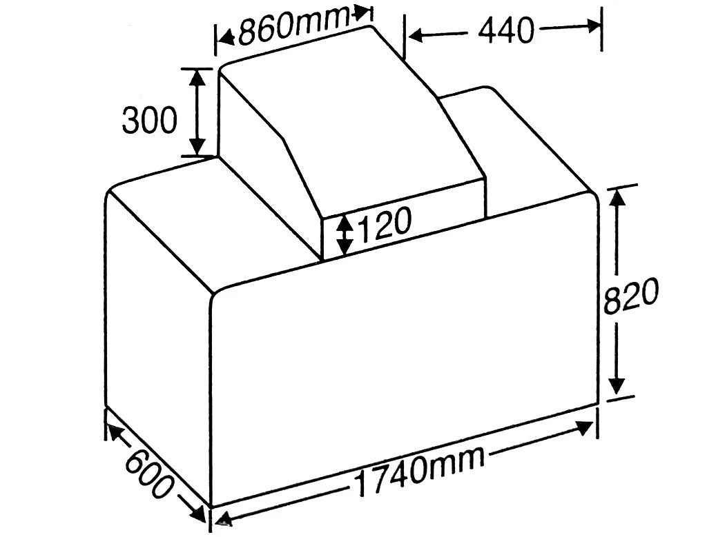 Universal 4-Brenner Gasgrill Abdeckhaube 4 Universal 4-Brenner Gasgrill Abdeckhaube – Bild 2